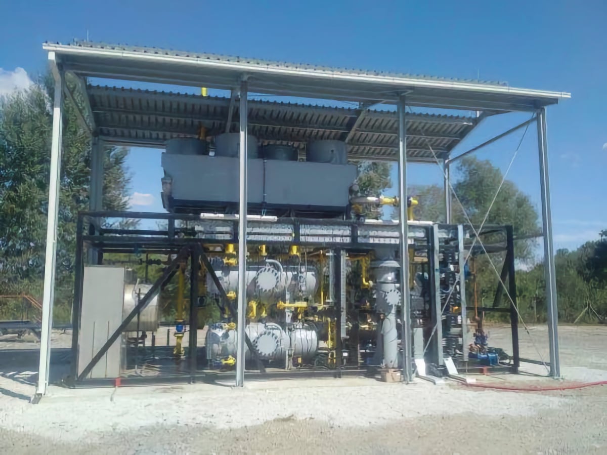 Wellhead Gas Compressor - Molve Croatia