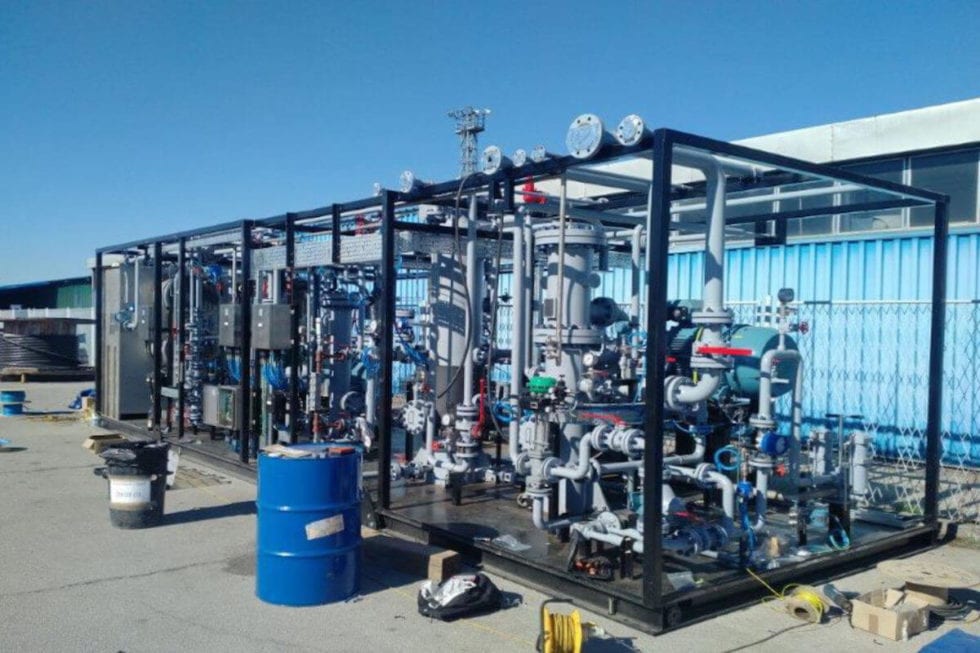 Gas Recycle and Gas Lift Package for INA, Molve, Croatia Gas Compressors