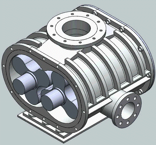 Positive Displacement Rotary Blower Positive Displacement Rotary Blower