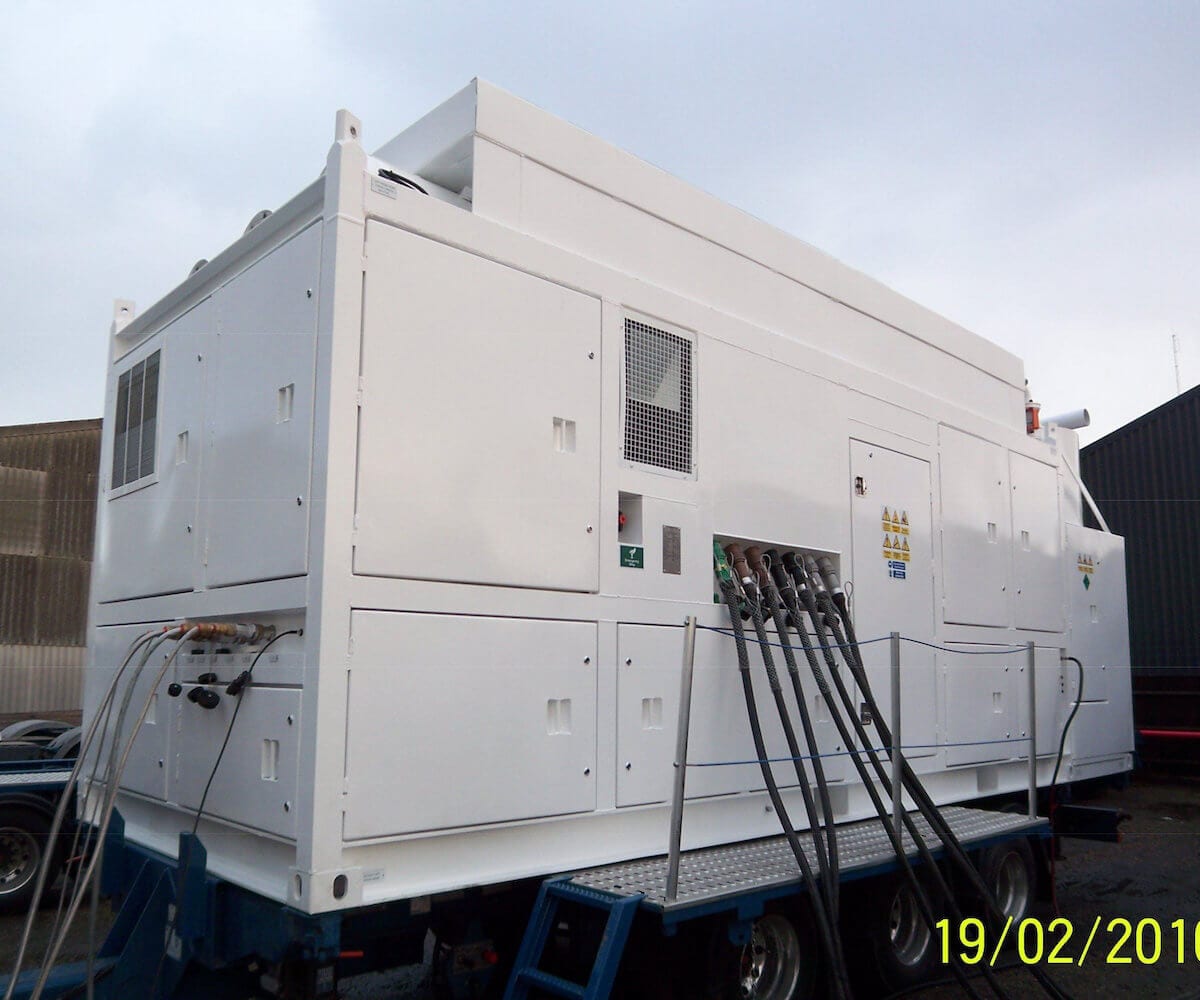 Mobile Compressor for Degassing Natural Gas Pipelines in Europe Gas