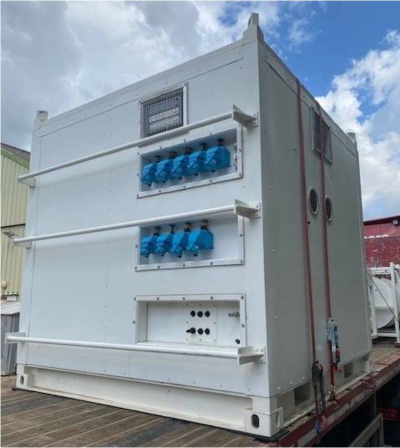 Mobile unit for degassing natural gas pipelines 1 Mobile unit for degassing natural gas pipelines 1